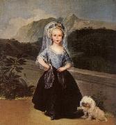 Francisco de Goya Portrait of Mana Teresa de Borbon Y Vallabriga Spain oil painting artist